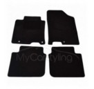 Luxe Velours pasvorm automatten Hyundai Elantra 2011-2016