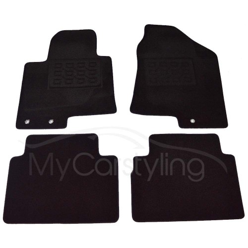 MOTOS 3D Rubberen Vloermatten + Koffermat Voor Hyundai Ix35 2009-2015 - All Weather Auto Matten