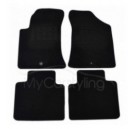Luxe Velours pasvorm automatten Kia Cerato 2004-2008