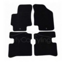 Luxe Velours pasvorm automatten Kia Rio 10/2005-08/2011