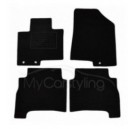 Luxe Velours pasvorm automatten Kia Sorento 11/2009-