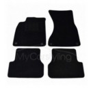 Luxe Velours pasvorm automatten Audi A6 Avant 09/2011-