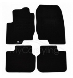 Luxe Velours pasvorm automatten Mitsubishi Colt 2004-2009