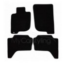Luxe Velours pasvorm automatten Mitsubishi L200 2006-verder
