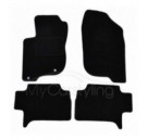 Luxe Velours pasvorm automatten Mitsubishi Pajero Sport 2013-heden