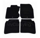 Luxe Velours pasvorm automatten Nissan Note E11 2006-2013