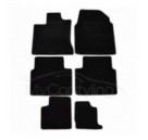 Luxe Velours pasvorm automatten Nissan Qashqai 7-pers 2008-2013