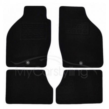 Luxe Velours pasvorm automatten Opel Agila A 2000-2007