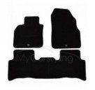 Luxe Velours pasvorm automatten Renault Scenic II 2003-2009