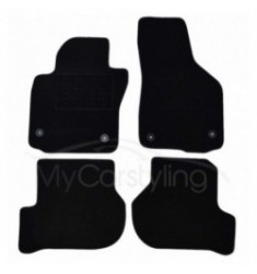 Luxe Velours pasvorm automatten Seat Leon 2005-2012