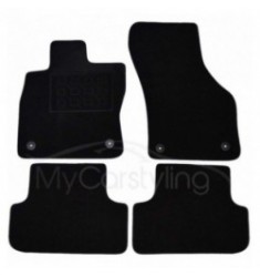 Luxe Velours pasvorm automatten Seat Leon 11/2013-2020