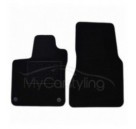 Luxe Velours pasvorm automatten Smart Fortwo III C453 2014-heden