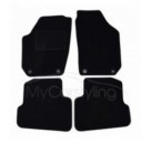 Luxe Velours pasvorm automatten Skoda Fabia 2000-2008
