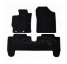 Luxe Velours pasvorm automatten Toyota Yaris 3/5-drs 2005-2011