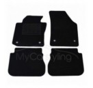 Luxe Velours automatten Volkswagen Caddy Personenauto ovale bevestiging 11/2003-