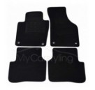 Luxe Velours automatten Volkswagen Passat B6 ovale bevestiging 03/2005-11/2010