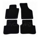 Luxe Velours automatten Volkswagen Passat B6 ronde bevestiging 03/2005-11/2010