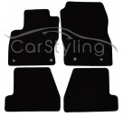 Luxe Velours pasvorm automatten Ford Focus 5-drs Facelift 2015-heden (4-fix)