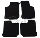 Luxe Velours pasvorm automatten Skoda Octavia 2000-2003