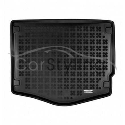 Pasvorm Rubber kofferbakmat Ford Focus Hatchback met kleiner reservewiel 2010-heden