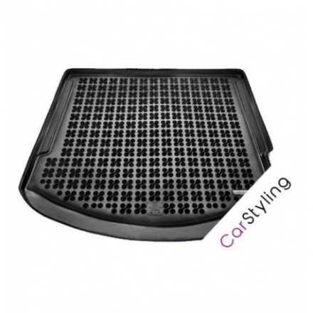 Pasvorm Rubber kofferbakmat Ford Mondeo Station met kleiner reservewiel 2007-2014