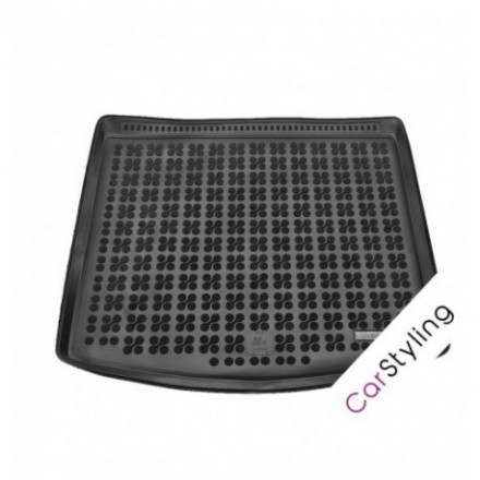 Pasvorm Rubber kofferbakmat Seat Leon ST verlaagde vloer kofferbak 2014-2020